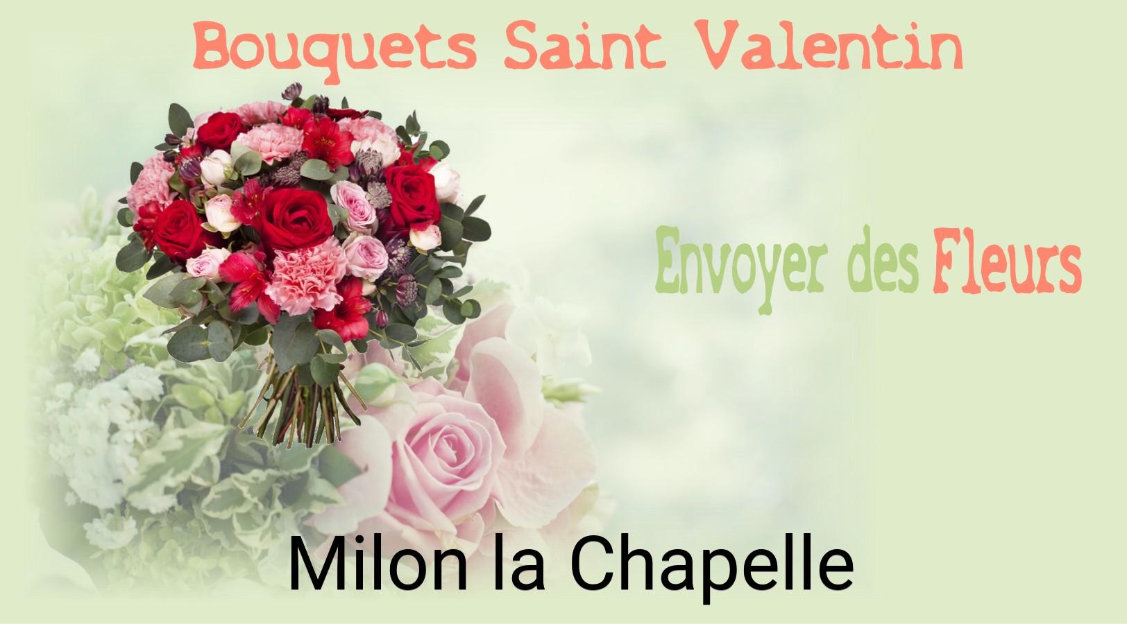Roses de Saint-Valentin livrées à Milon-la-Chapelle
